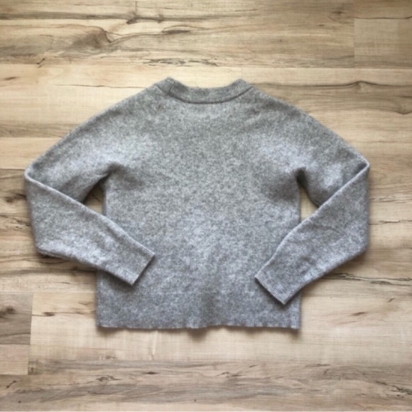 Kenar Grey Wool Blend Sweater - Picture 7 of 7
